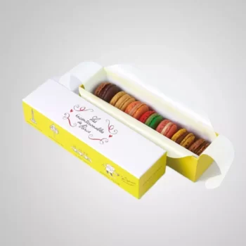 custom macaron packaging by style