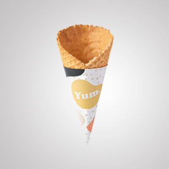 custom paper cone sleeves