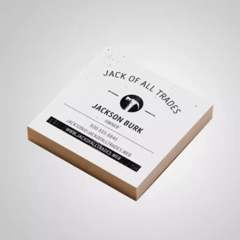 Custom Matte Recycled Paper Labels